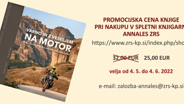 Varno in z veseljem v novo motoristično sezono