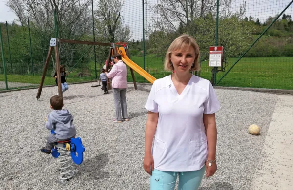 Natalya Golovyna je hvaležna za gostoljuben sprejem. 