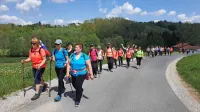 Zaposleni v bistriškem domu starejših občanov so se včeraj podali na štiridnevni pohod po 37 vaseh v občini. 