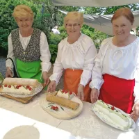 Članice Društva žena Miren-Orehovlje  bodo na prazniku predstavile največjo rulado iz špargljev na svetu, za katero naj bi  poleg drugih 
sestavin  porabile  približno 100 kg jajc, 5 kilogramov sladkorja, 5 kilogramov moke  , 4 do 5 kg zelenih špargljev in  3 kg jagod.   