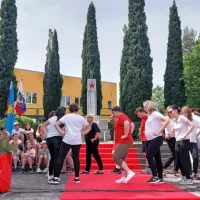 Zaplesali so učenke in učenci iz Centra za usposabljanje Elvira 
Vatovec Strunjan.