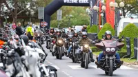 Portorož ta konec tedna gosti evropsko srečanje ljubiteljev 
legendarnih motociklov Harley Davidson.