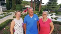 Ana, Vedran in Alenka Bakotić (z leve) so  - če seštejemo vse 
odvzeme - kri darovali že 197-krat. 