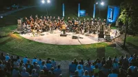 Revijski orkester NOVA je v nedeljo z gosti pričaral glasbeno 
pravljico in obeležil 25 let delovanja GD NOVA.
