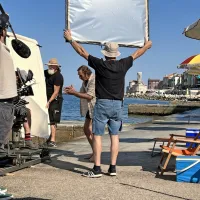 Na naši obali je ekipa obiskala tudi Koper in Piran, na hrvaški pa 
Pulj.