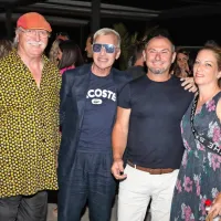Z desne: Tulio Furlanič, celjski koreograf Igor Jelen – Iggy, Gašpar 
Gašpar Mišič in Maja Plahutnik Nahtigal iz Turističnega združenja 
Portorož