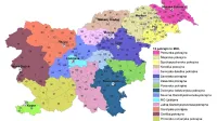 Poslanci so dobili predlog členitve Slovenije na 15 pokrajin in 
Mestno občino Ljubljana.