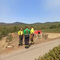 Požar se je nekoliko umiril, prebivalci Mirna so se lahko vrnili domov