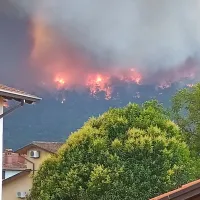 Požar se je nekoliko umiril, prebivalci Mirna so se lahko vrnili domov