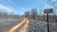  Adrenalin in strah je nekoliko popustil, domačini zdaj nemočno 
gledajo opustošenje okoli svojih domov. 