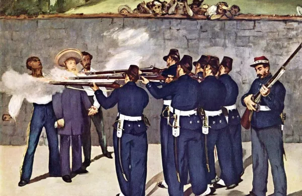 Edouard Manet je usmrtitev Maksimilijana ovekovečil na sliki, cesarjevo življenjsko zgodbo pa nam v novi 
monografiji pripoveduje zgodovinar  Gregor Antoličič.