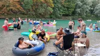 Sotočje je bilo v času Metaldays preplavljeno z metalci, drugih 
obiskovalcev skoraj ni bilo. 