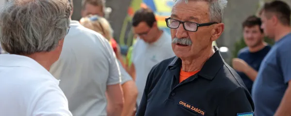 Srečko Šestan, poveljnik Civilne zaščitte Slovenije. 