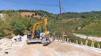 Trasa sicer dobiva obliko, a domačini so skeptični, da bo  obvoznica 
Kojsko, vključno s krožiščema, zgrajena spomladi. 