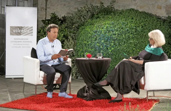Andrej Blatnik na koprski veji Vilenice