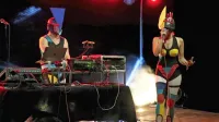Skrivnostni hrvaški duo Nipplepeople, dobro znan obiskovalcem Metelkove, je razgrel še Sveti Anton.  