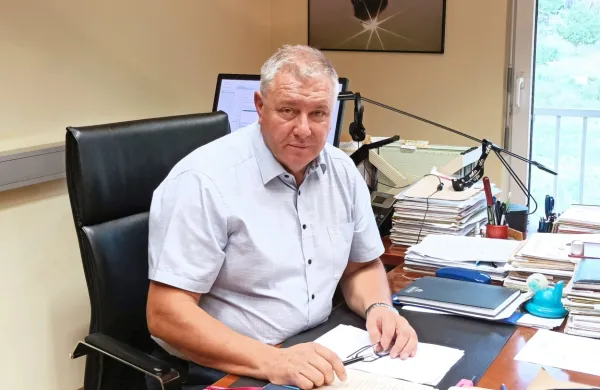 Direktor Kmetijsko gozdarskega zavoda Nova Gorica Branimir 
Radikon  