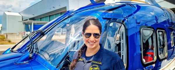 Breda Šprajcar je že kot najstnica sanjala, da bo postala pilotka. 