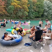 V Soči so se poleti z veseljem osvežili tudi metalci.