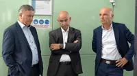 Izidor Krivec (z leve), Janez Rebec in Danilo Kobal dogajanje na 
energetskem in drugih trgih spremljajo z zaskrbljenostjo. 