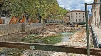 Gradbena dela v strugi reke Vipave in lokalu v Podskali naj bi bila 
zaključena pred koncem leta.