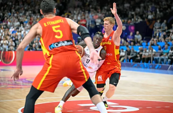 Španci so premagali Nemce z rezultatom  91:96.