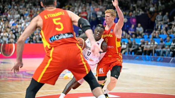 Španci so premagali Nemce z rezultatom  91:96.