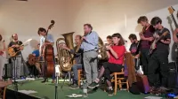 Festival je sklenil koncert  delavnice, ki jo je vodil švedski tubist Per-Åke Holmlander.  