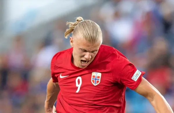 Norveški zvezdnik  Erling Haaland.
