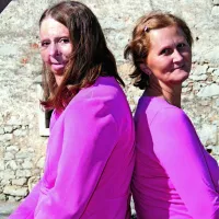 Katja Škerlj in mama Majda sta močno povezani.  