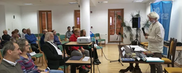 Marko Hren je skupaj z udeleženci sobotnega srečanja   nakazoval   
nadaljnje raziskovalske izzive.    