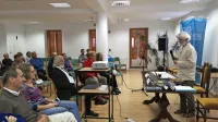 Marko Hren je skupaj z udeleženci sobotnega srečanja   nakazoval   
nadaljnje raziskovalske izzive.    