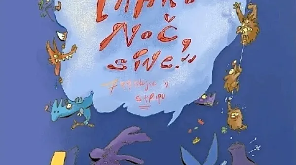 Lahko noč, sine Izarja Lunačka je prvi nagrajeni strip za otroke. 