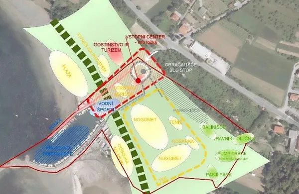 Načrt umestitve športnih in rekreacijskih dejavnosti na Sv. 
Katarino 