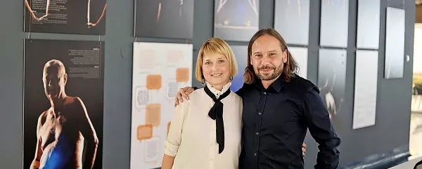 Nina Žitek in fotograf Miran Juršič sta izpostavila željo, da bi projekt spodbudili razmislek o tem, kaj je darovanje organov.