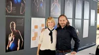Nina Žitek in fotograf Miran Juršič sta izpostavila željo, da bi projekt spodbudili razmislek o tem, kaj je darovanje organov.
