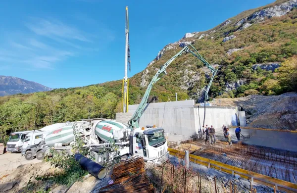 Pri Vodarni Hubelj  gradijo še tretjo, zadnjo celico novega vodohrana.