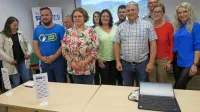 Urška L. Ubajiogu  (v rožnatem) je izgubila mandat svetnice, a 
ostaja kandidatka za županjo. Pet svetnikov  GS prinaša  sveže 
znanje v občinski svet. 