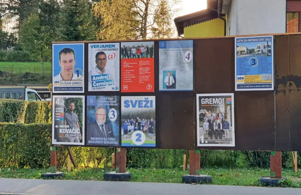 Občinsko politiko bo prihodnja štiri leta krojilo šest list in
strank.