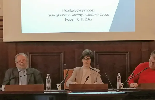 Simpozij so z referati  odprli (z leve) Ivan Florjanc, Helena Filipčič Gardina in  Boštjan Udovič. 