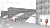 Hlev v nekdanjem vojaškem hangarju bi  preuredili v sodoben učni center. 