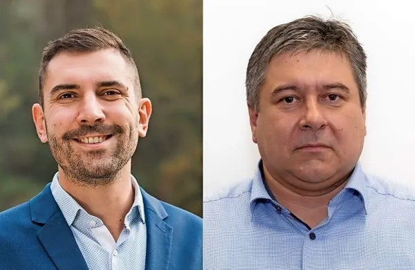 Alen Červ (levo) in Oton Bratuž