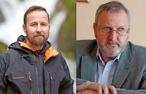 Gregor Kovačič in Emil Rojc