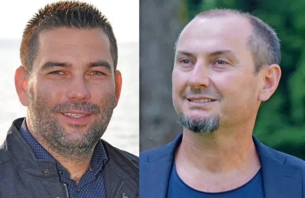 Andrej Korenika in Gašpar Gašpar Mišič