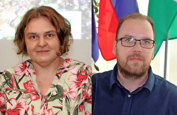  Urška Lahajnar Ubajiogu in Gašper Uršič
