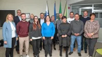Člani občinskega sveta Občine Ankaran so se po konstitutivni seji  postavili pred objektiv. V zadnji vrsti je videti tudi župana Gregorja Strmčnika. 