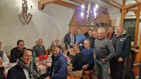 Slavnostno vzdušje v štabu Franca Mužiča