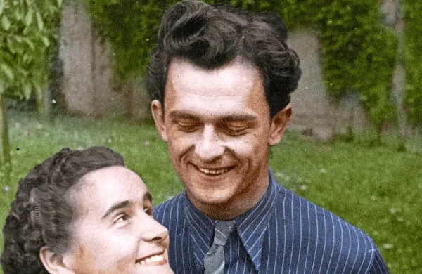 Karel Destovnik Kajuh (1922-1944) in Silva Ponikvar (1912-2000), 
“ljubimca z Vošnjakove ulice”