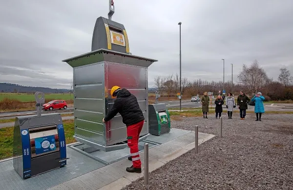 Na občini upajo, da bo podzemni zbiralnik odpadkov ob Titovi cesti pri pokopališču ostal čist. 



