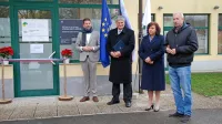 Ponovno odprtje krajevnih uradov je pospremila priložnostna 
slovesnost v Divači. 